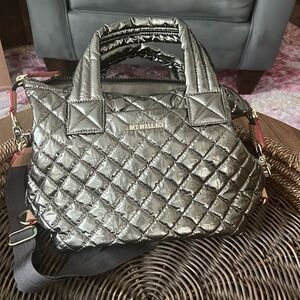 MZ Wallace small Sutton deluxe pewter